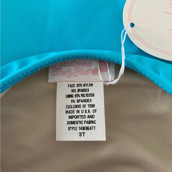 Shoshanna Girls Long Sleeve Rash Guard Bikini Set NWT - Picture 5 of 5